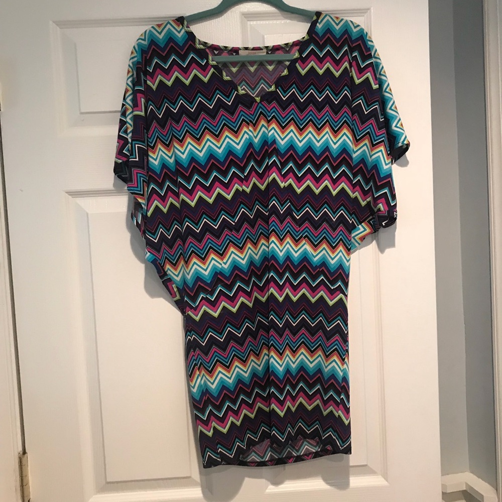 Trina turk cover up size petite